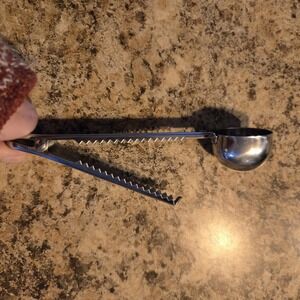 Coffee Scoop with Bag Clip Stainless Steel 6.5 INCH